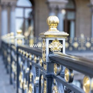 Premium Brass Balcony Railing For Luxury Spaces Khidki Jali Ka Design