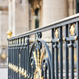 Stylish Brass Staircase Railing For Luxury Villas Window Grill Design Old