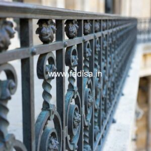 Luxury Brass Stair Railing Design For Villas New Latest Window Grill Design