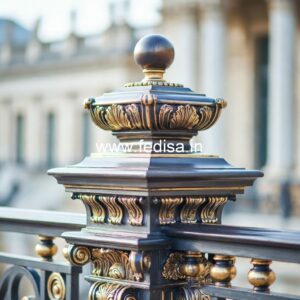 Modern Brass Staircase Railing With Unique Style Gallery Grill Design New