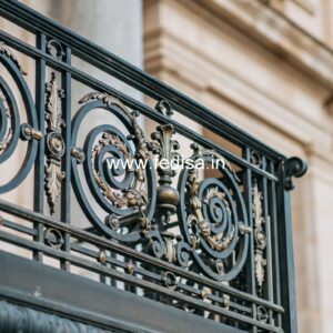 Antique Brass Balcony Railing Design For Interiors Staircase Design