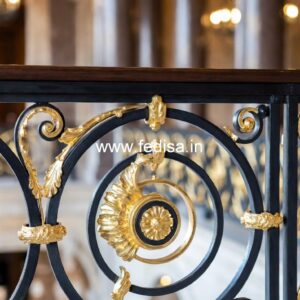 Modern Brass Railing Design For Premium Homes Modern Staircase