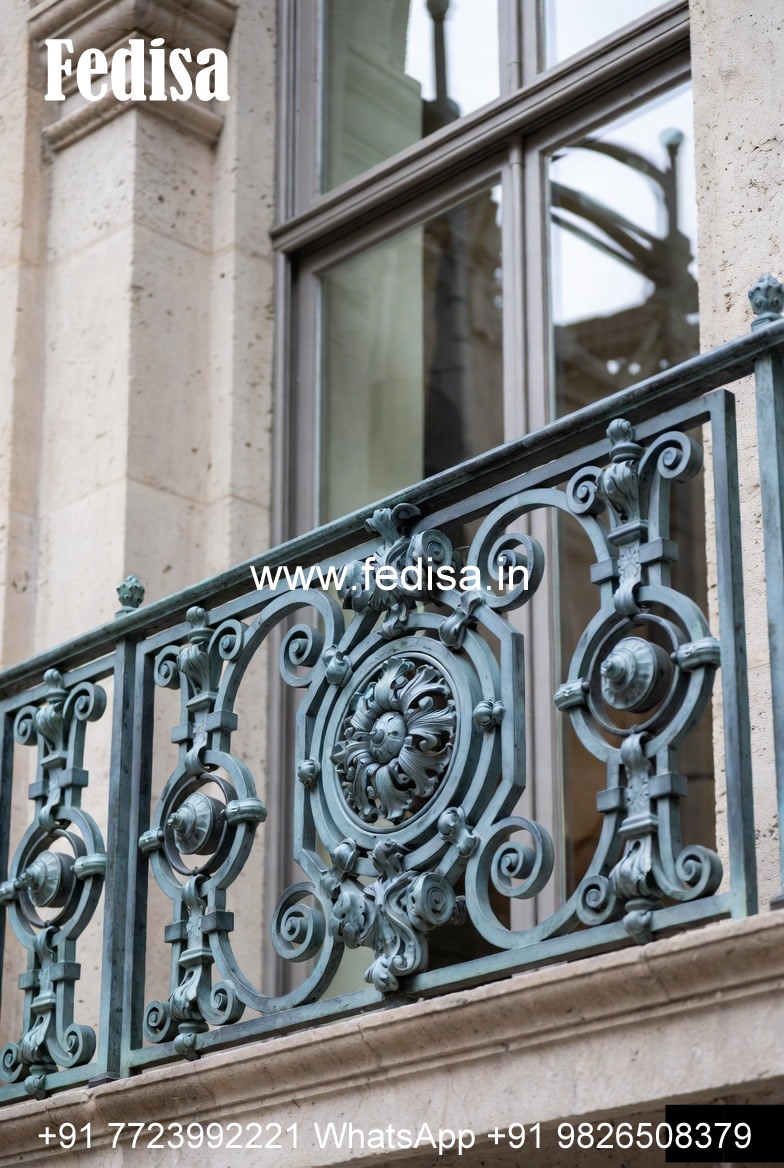 Brass Balcony Railing Design With Premium Style Simple Stairs Design