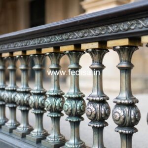 Luxury Brass Handrail Design For Modern Homes Metal Staircase Design