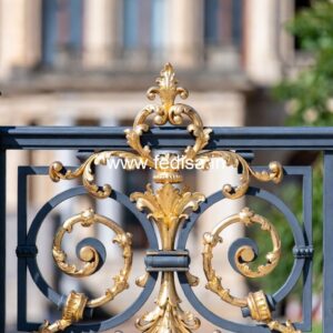 Designer Brass Handrail For Premium Staircases Steel Grill Design For Stairs Price