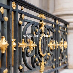 Decorative Brass Balcony Railing For Elegant Homes Stairs Tiles Design For Home