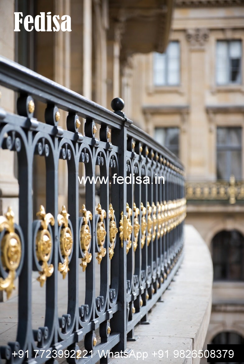 Modern Brass Stair Railing Design For Interiors Iron Stair Railing Design