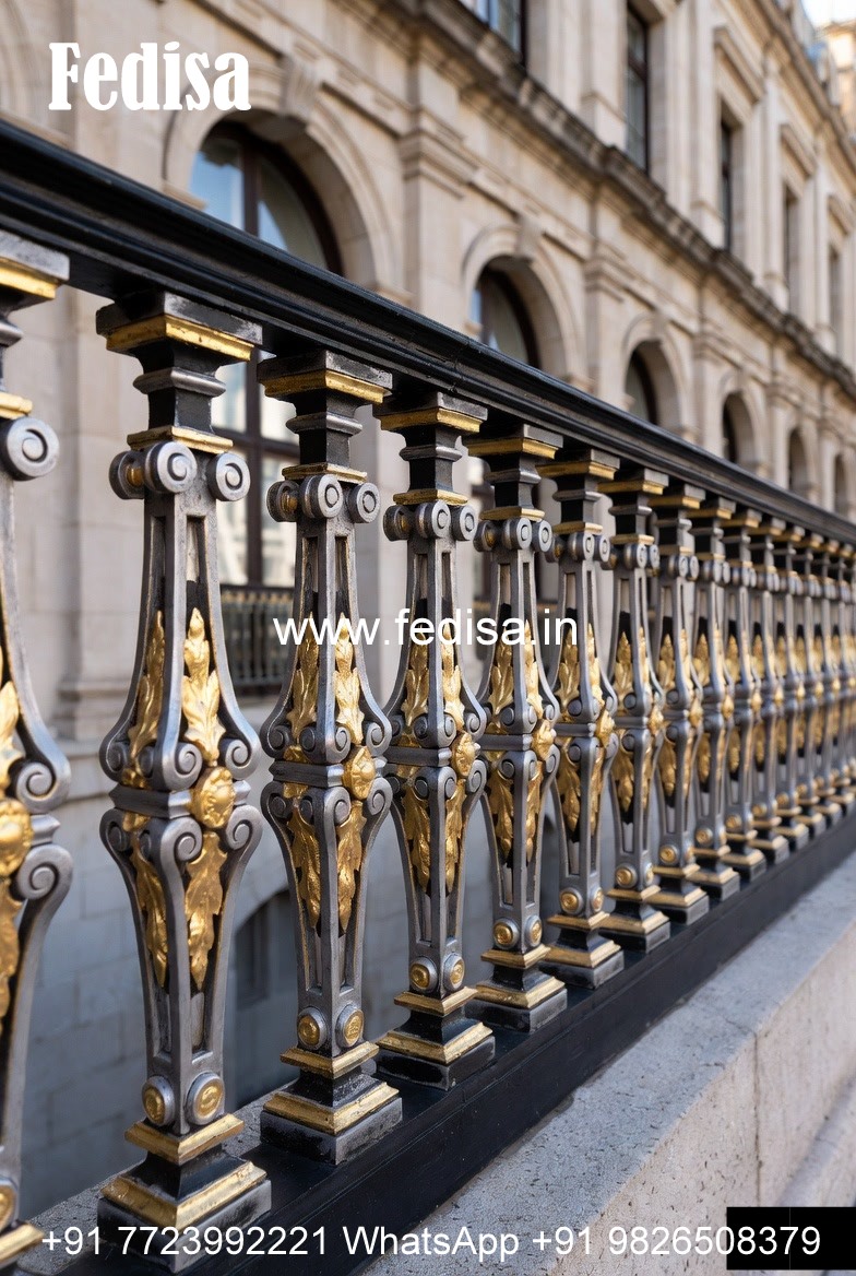 Brass Railing Design With Glass Combination Circular Staircase Design