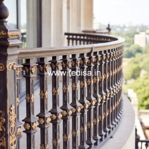 Designer Brass Balcony Railing For Homes Latest Stairs Design
