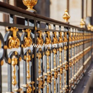 High Quality Brass Staircase Railing Design Concrete Stairs Design Outdoor