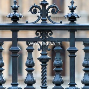 Elegant Brass Balcony Railing Design For Villas Stairs Paint Design