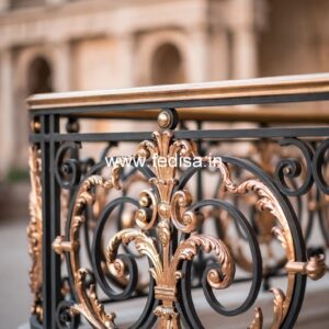 Antique Brass Balcony Railing Design Designed Stairs