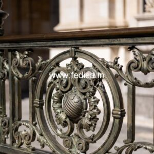 Designer Brass Staircase Railing Ideas Stair Window Design Outside