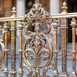 Premium Brass Balcony Railing Collection Outdoor Stairs Tiles Design