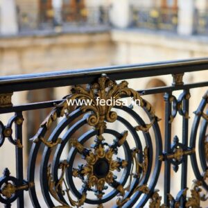 Modern Brass Handrail For Stylish Staircases U Shaped Stairs Design