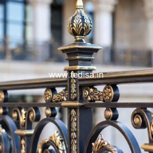 Elegant Brass Handrail Design For Premium Spaces Modern Indoor Railing