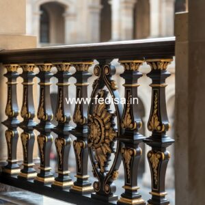 Brass Handrail Design With Luxury Appeal Fabrication Staircase Design