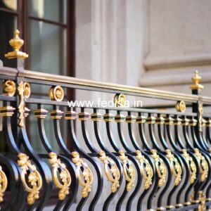 Brass Railing Design For Luxury Interior Projects Mirror Stairs Design