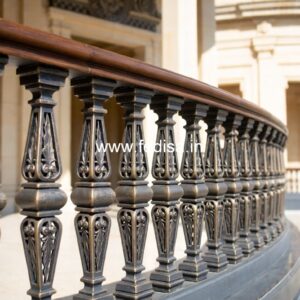Stylish Brass Balcony Railing With Designer Look Stair Railing Design Outdoor