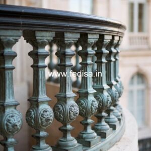 Designer Brass Balcony Railing With Unique Finish Jeena Design In Home