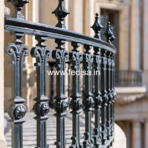 Premium Brass Railing Design For Luxury Projects Almirah Design Under Stairs