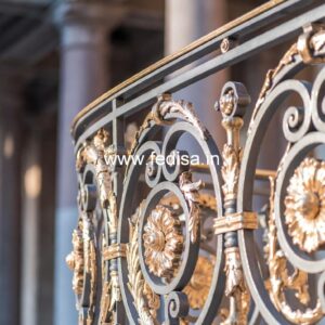 Premium Brass Stair Railing Design For Modern Homes Best Railing Design For Stairs