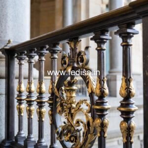 Premium Brass Railing Designs For Interior Spaces Stairs Almirah Design