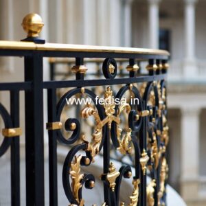 Custom Brass Stair Railing Design Ideas Steel Design For Stairs