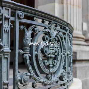 Custom Made Brass Railing Design Supplier Main Entrance Staircase Design