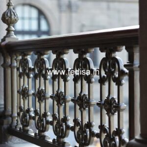 High Quality Brass Staircase Railing Design Staircase Handrail Design Steel