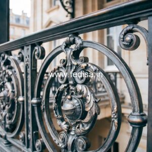 Luxury Brass Stair Railing For Royal Homes Laser Cut Stair Railing