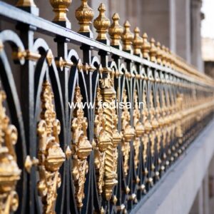 Custom Brass Stair Railing Design 3 Story Staircase Design