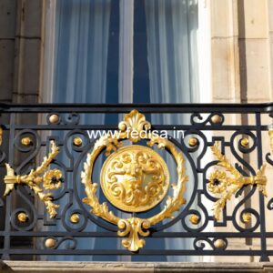 Modern Brass Railing For Interior Spaces Front House Design With Stairs