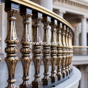 Designer Brass Staircase Railing Ideas Curved Staircase Railing Design