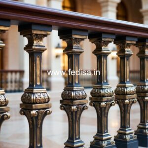 Elegant Brass Staircase Railing Design Sidhi Ka Railing Design