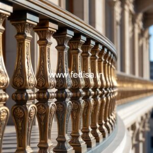 Stylish Brass Railing Design For Interiors Stair Room Design Outside