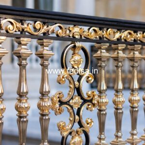 Luxury Brass Stair Railing Ideas Modern Home Staircase