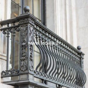 High Quality Brass Balcony Railing For Home Exterior Stairwell Designs