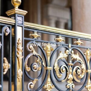 Modern Brass Handrail For Stylish Staircases Modern Concrete Stairs Design Outdoor