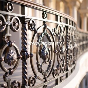 Luxury Brass Balcony Railing For Elegant Homes Simple House Stairs Design