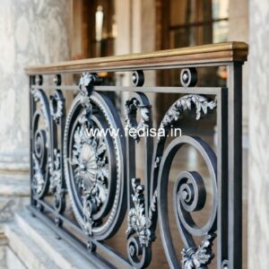 Designer Brass Staircase Handrail Ideas Sidhi Ka Grill Design