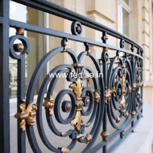 Classic Brass Railing Design For Premium Homes Brick Stairs Design
