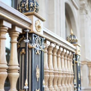 Custom Brass Staircase Railing With Designer Look House Plans With Servant Stairs