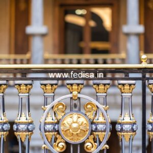 Premium Brass Staircase Handrail For Homes Stair Sticker Design