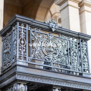 Elegant Brass Balcony Railing For Designer Interiors Architecture Stairs Design