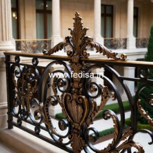 Stylish Brass Staircase Railing For Modern Projects Stair Cabin Design