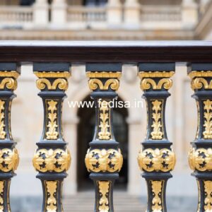 Decorative Brass Staircase Railing With Fine Finish Staircase 3d Design