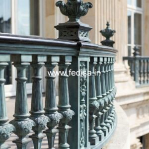 Decorative Brass Staircase Railing For Interior Design Staircase Outside House Design