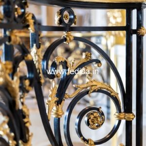 Luxury Brass Railing Design For Modern Homes David Chipperfield Stairs