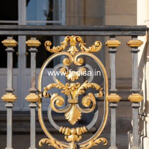 Custom Brass Stair Railing Design Ideas Grill Design For Outside Staircase